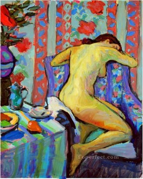 Henri Matisse Painting - after bath nude Fauvism Henri Matisse abstract fauvism Henri Matisse